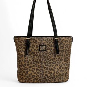 Anne Klein Leopard Print Tote Bag